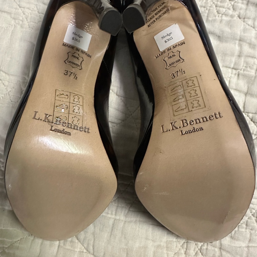 LK Bennett Brown Heels - Picture 3 of 6